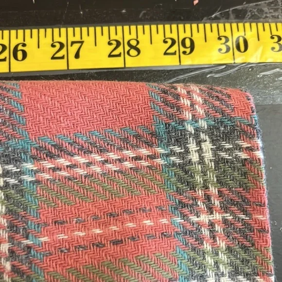 Vintage wool blend plaid‎ blazer riding jacket size 12P - Picture 9 of 9